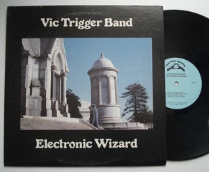 VIC TRIGGER BAND Electronic Wizard NM- SANCTUARY 77 Original Hard Rock Psych LP - Picture 1 of 4