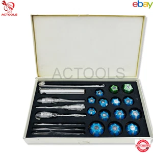 Juego de 15 cortadores de asiento con punta de carburo de válvula 30 45 70 (20 grados) vintage y coches - Imagen 1 de 13