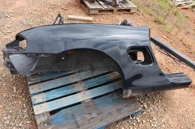 1997-2004 PORSCHE BOXSTER TRASERO DERECHO PASAJERO CUARTO PANEL CORTE NEGRO OEM Foto 1 de 4