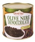 Schwarze Oliven entkernt 2,5 kg - Demetra