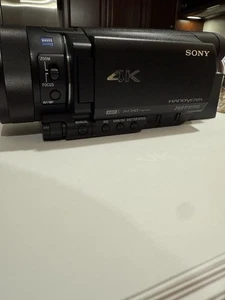 Sony FDR AX100 Handycam Camcorder Video Camera 20MP 1in Sensor 4K - Picture 1 of 10