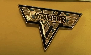 "Pin de solapa vintage Van Halen Rockband concierto metal pinback 1""" - Imagen 1 de 2