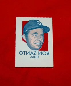 1971 Topps Tattoos - Cubs Ron Santo - Foto 1 di 2