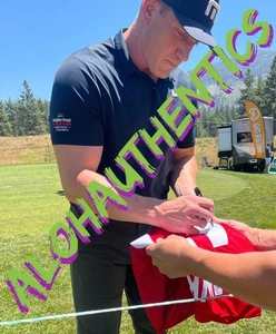 MAGLIA AJ HAWK FIRMATA AUTO OHIO STATE BUCKEYES *PROVA ESATTA* pat mcafee show - Foto 1 di 4