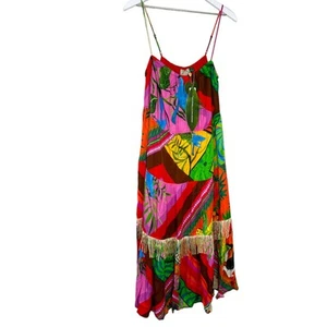 NWT Farm Rio Palila Fringe Dress Size XL - Picture 1 of 11
