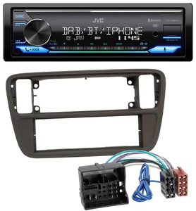 JVC Bluetooth DAB USB MP3 Autoradio für Seat Mii (ab 2011) - Bild 1 von 8