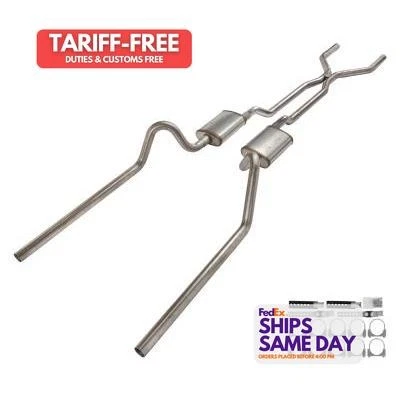 Kit de sistema de escape Pypes PYPSFF41S para Ford Fairlane 1966-71 Performance Foto 1 de 4