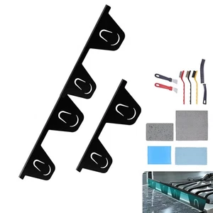 2 Pezzi Coperchio Gap per Stufa in Acciaio Inox Riempitivo Protezione Fornello per Cucina Forno - Foto 1 di 8