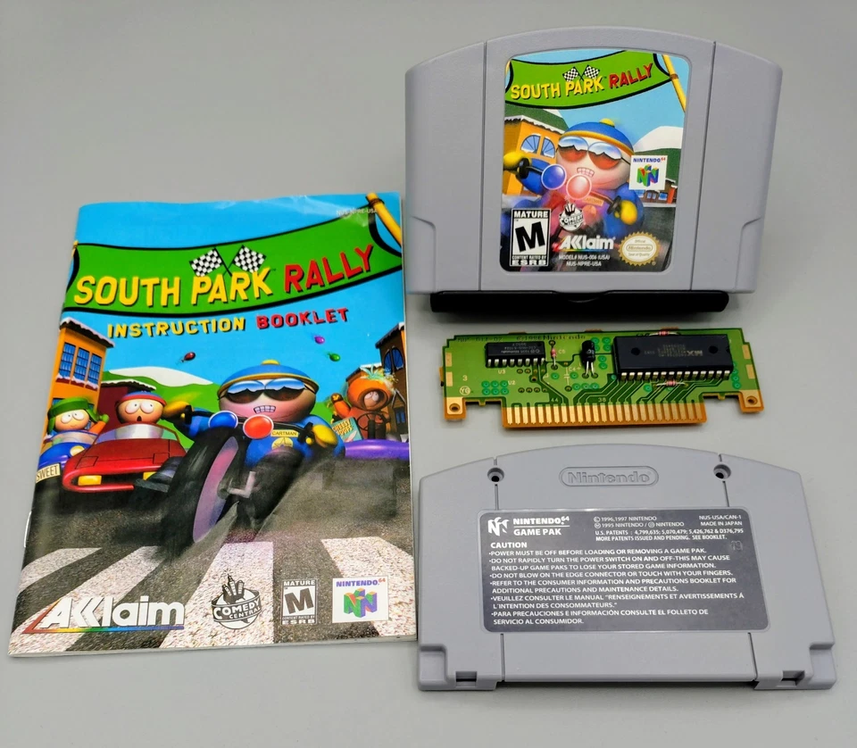 South Park Rally - Nintendo 64 N64 Action Adventure Racing Video Game - Image 1 of 2