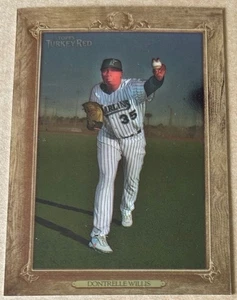 DONTRELLE WILLIS 2007 TOPPS TURKEY RED CHROME Ser # 1169/1999 NM-MT Condition - Picture 1 of 2