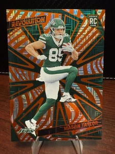 Mason Taylor Orange Levels Rookie /299-2025 Panini Revolution NY Jets NFL RC SN - Picture 1 of 2
