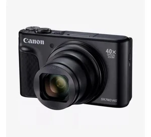 Original Canon PowerShot SX740 HS LITE EDITION-Kamera, Schwarz - Bild 1 von 3