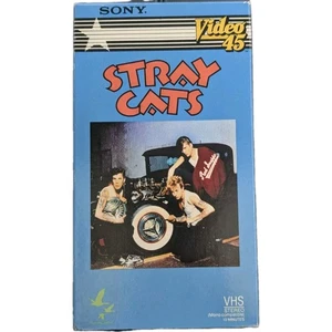 Stray Cats -Musikvideos- VHS Sony Video 45 Tape Retro 1984 - Bild 1 von 3