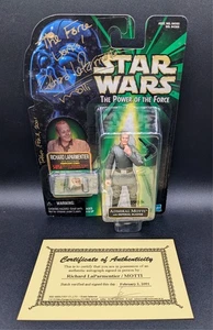 Star Wars POTF2 Admiral Motti Autographed Richard LeParmentier Japan w/COA - Picture 1 of 8