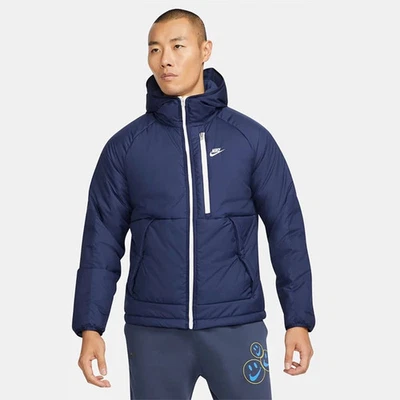 Men's Nike Sportswear Therma-FIT Legacy Fleece Jacket Size MEDIUM DD6857-410 - Image 1 of 4