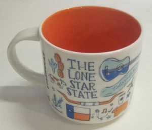 Taza de café de cerámica Starbucks Been There Series Texas 14 oz excelente estado. - Imagen 1 de 7