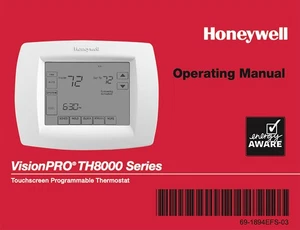 Honeywell TH8321U1006 VisionPro Programmable Thermostat 3.5" Display - Picture 1 of 12