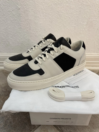 COMMON PROJECTS NUOVI PROGETTI COMUNI DECENNI BASSI 2330 NERO BIANCO SPORCO