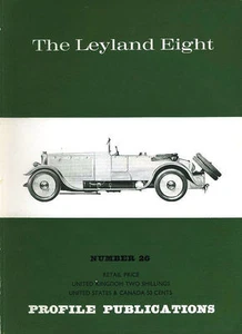 AUTOMOBILE PROFILE 26 LEYLAND EIGHT OPEN MODEL_TOURER_SALOON_RACER_BROOKLANDS 19 - Picture 1 of 3