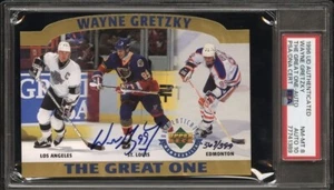 1996 UDA Upper Deck Wayne Gretzky Signed Card #367/399 GEM MINT 10 Auto POP 1 - Picture 1 of 5