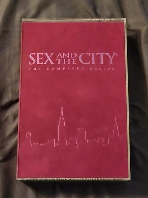Sex And The City Complete Series 20-Disc DVD Set In Pink Velvet Case HBO 2005 - Image 1 of 4