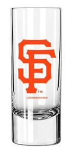 logobrands MLB Game Day Shooter 2.5oz Tall Shot Glass (San Francisco Giants) - Picture 1 of 1