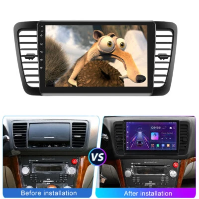 64G Android 13 For Subaru Legacy Outback 2003-2009 Carplay Car Radio Stereo GPS - image 1 of 4