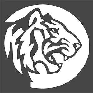 1- 5.5x5.5 inch Stencil, (VM-19) Tiger (6mil) - Picture 1 of 2
