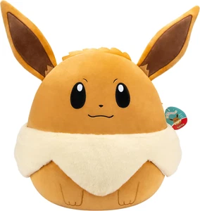 Squishmallows Original Pokémon 20-Inch Jumbo Eevee Plush Ultrasoft Toy New Gift - Picture 1 of 5