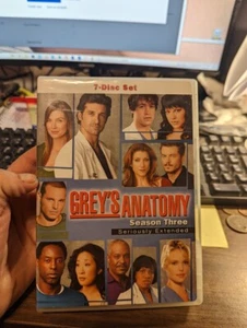 Grey's Anatomy: The Complete Third Season (DVD, 2006) SERIOUSLY EXTENDED, GREAT - Imagen 1 de 6