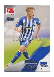 Topps Bundesliga Chrome 15/16 17 Mitchell Weiser