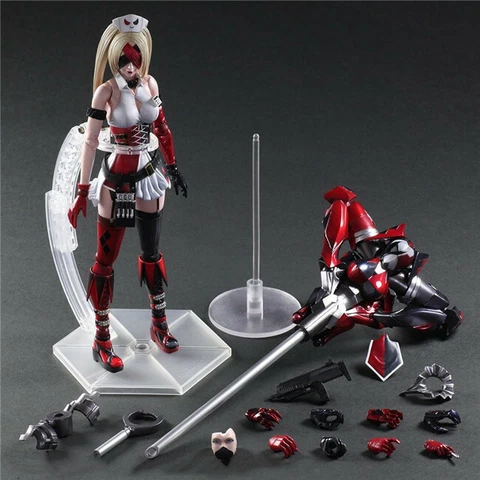 Variant Play Arts Kai DC Comics Harley Quinn PVC Action Figure No BOX Cover