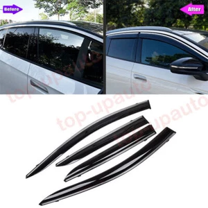 For VW ID.4 2021-2024 Side Window Wind Visors Sun Rain Guard Vent Deflectors - Picture 1 of 8