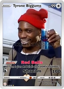 Tyrone Biggums Full Art - Pokémon Card Collectable Gift - Picture 1 of 3