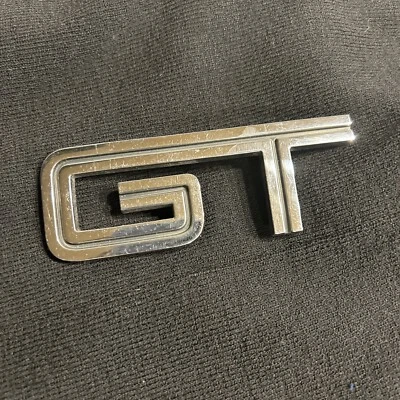 Ford Mustang GT 4.5" emblema insignia no metal una pieza Foto 1 de 3
