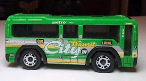 Matchbox Adventure City Bus CJK17 Diecast collectibles Thailand Good - Picture 1 of 8