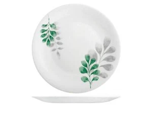 BORMIOLI ROCCO Set 6 Piatti Opale Botanica Verde Piano Cm27 - Foto 1 di 1