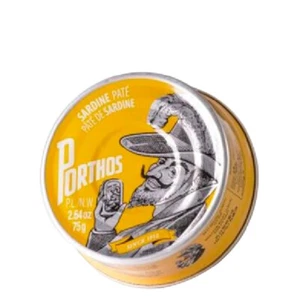 Paté de sardina Porthos (2,64 oz/75 g) producto de Portugal Conservas Portugal Norte - Imagen 1 de 1