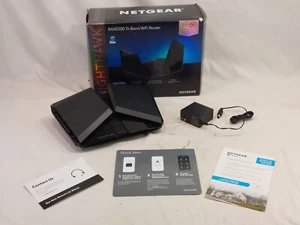Netgear Nighthawk RAXE500 AXE11000 10.8 Gbps high speed tri-band WiFi 6E router - Bild 1 von 20