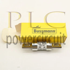 1PCS Bussmann FWH-35B (FWH35B) 35 Amp (35A) 500V Fast Acting Fuse - Picture 1 of 4