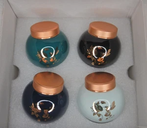 (4) Keepsake Cremation Ceramic Urn for Human Cat Dog Ashes - Picture 1 of 2