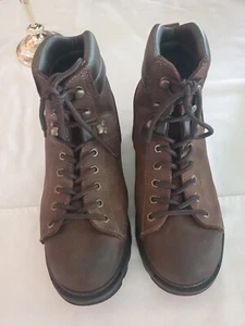 Western Chief Mens Brown Leather Work Boot 601E Size 9.5 - Picture 1 of 9