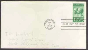 US. 1251. 5c. Dr. William James Mayo (1861-1939) & Charles Mayo. FDC. 1964 - Picture 1 of 2