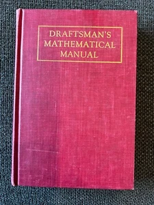 Draftsman's Mathematical Manual 1954 hardback book Erik Oberg - Engineering - Picture 1 of 5