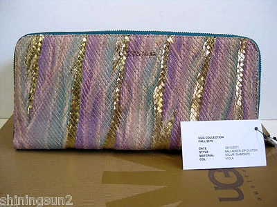 COLECCIÓN UGG BALADEER CREMALLERA MUJER CLUTCH VIOLA Foto 1 de 4