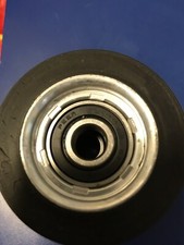 70568201P 2 Black Tumbler Roller For Huebsch, Speed Queen, Ipso Dryer