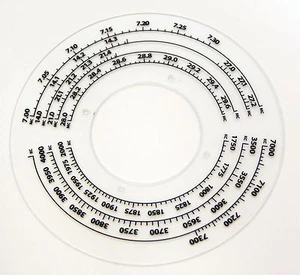 Heathkit Brand New VF-1 VFO Transmitter Replacement Dial - Picture 1 of 2