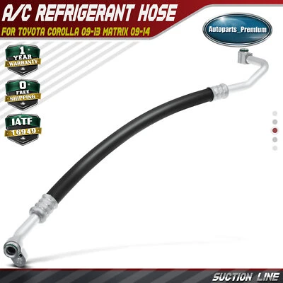 A/C Hose Suction Line for Toyota Corolla 2009-2013 Matrix 2009-2013 L4 2.4L  - Image 1 of 4