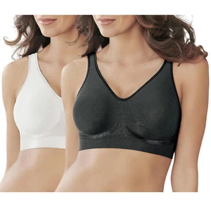 BALI 2 Pack Women's Comfort Revolution Bras Size XL Wirefree Choose Colors - Picture 1 of 19