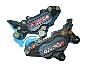 DUCATI BREMBO FRONT BRAKE CALIPERS 748-998 ST2 ST3 ST4 ST4S SS MONSTER S2R S4R - Picture 1 of 10